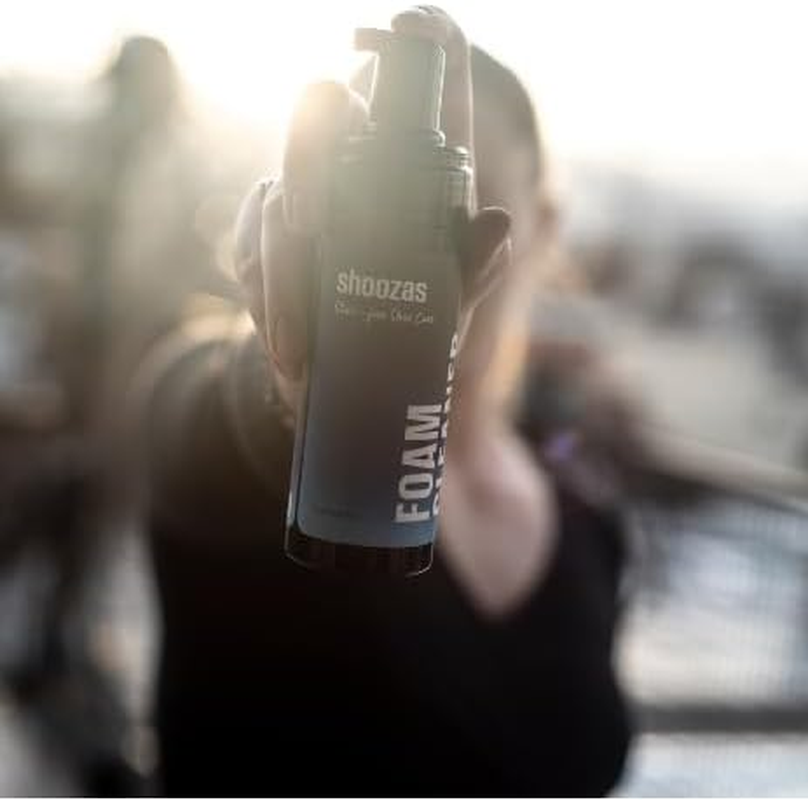 Shoozas Foam Shoe Cleaner - No Water Needed, Quick Dry, Non-Toxic, Safe on All Materials image number 1