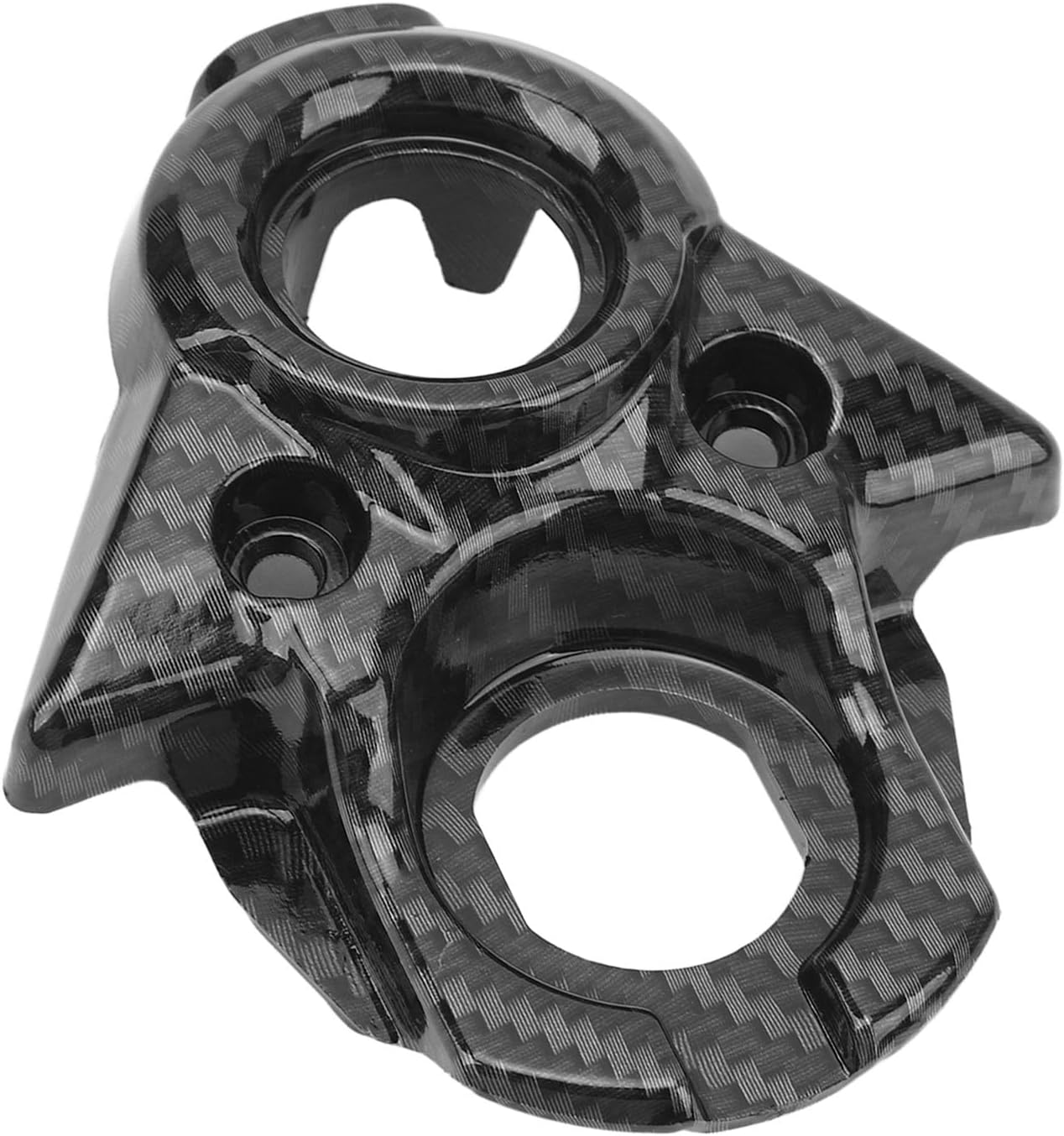 Ignition Key Switch Cover for Surron Light Bee X S, Motorcycle Central Control Decorative Cover Carbon Fiber Pattern Surron Ignition Switch Cover Replacement for Segway X160 X260 image number 2