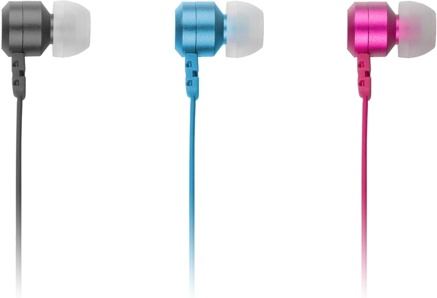 Kitsound Kit Sound Fresh Ribbons Ear Headphones with a Microphone - Blue KSRIBFRESHBL image number 4