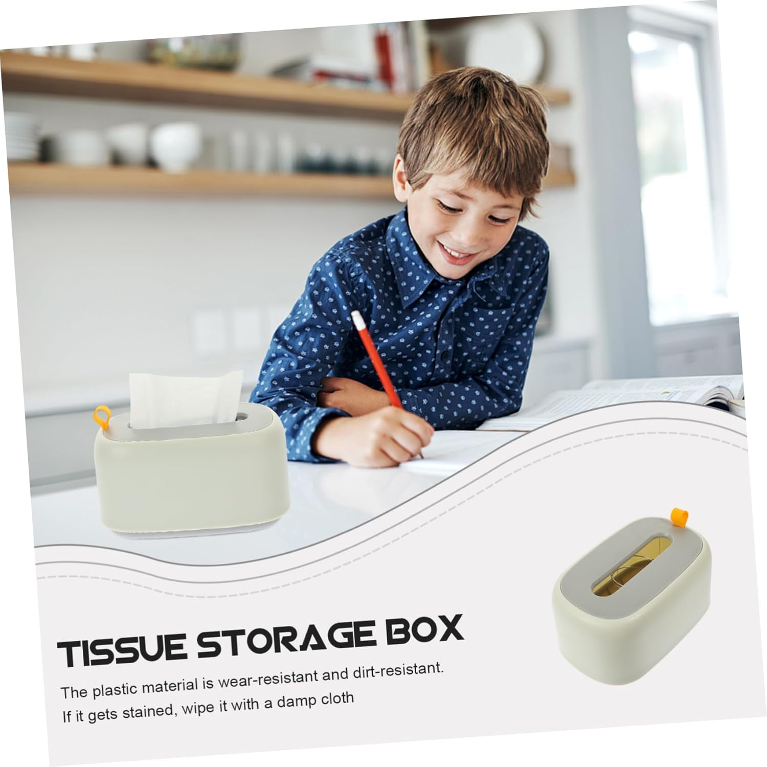 Holder Dispenser Napkin and Tissue Storage Wall-Mounted Stylish Practical image number 5