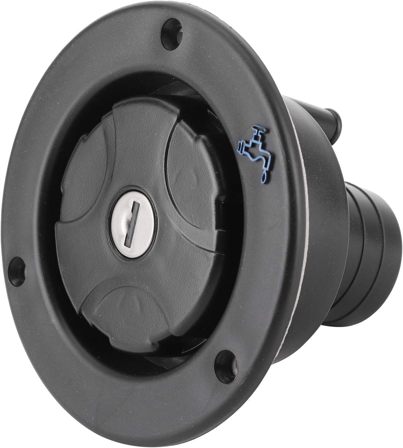 Freshwater Inlet Lockable Leakproof Filler with 2 Keys for RV & Motorhome &ndash; Fast, Secure Filling Port Design image number 4