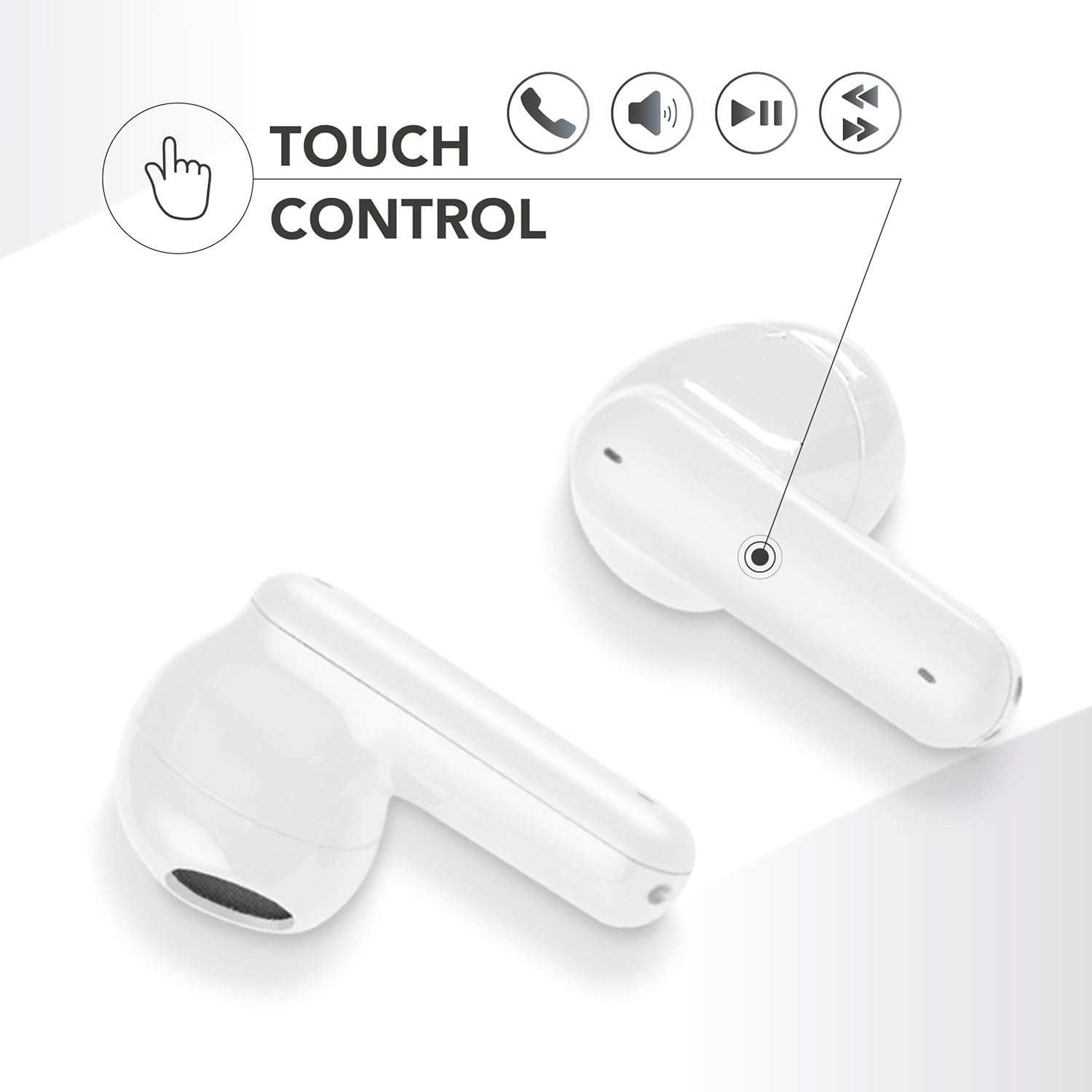 Music Sound - TWS Fantasy Bluetooth Headphones - Capsule Design - Wireless - Charging Case - Microphone - Playback Time up to 25 Hours - and Patterns image number 6