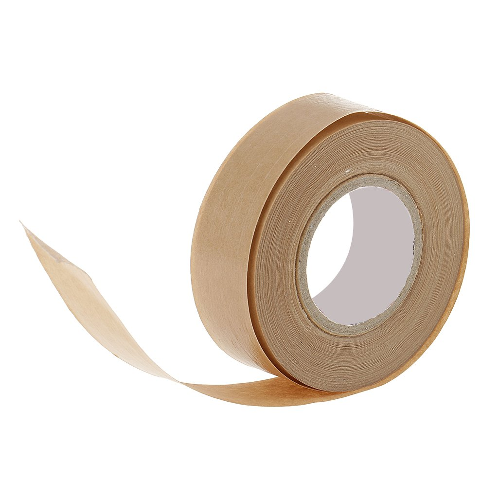 Amagogo Gumstrip Brown Sealing Tape Water Activated Gummed Kraft Paper Tape Picture Framing 24Mmx50 Metre Rolls image number 3