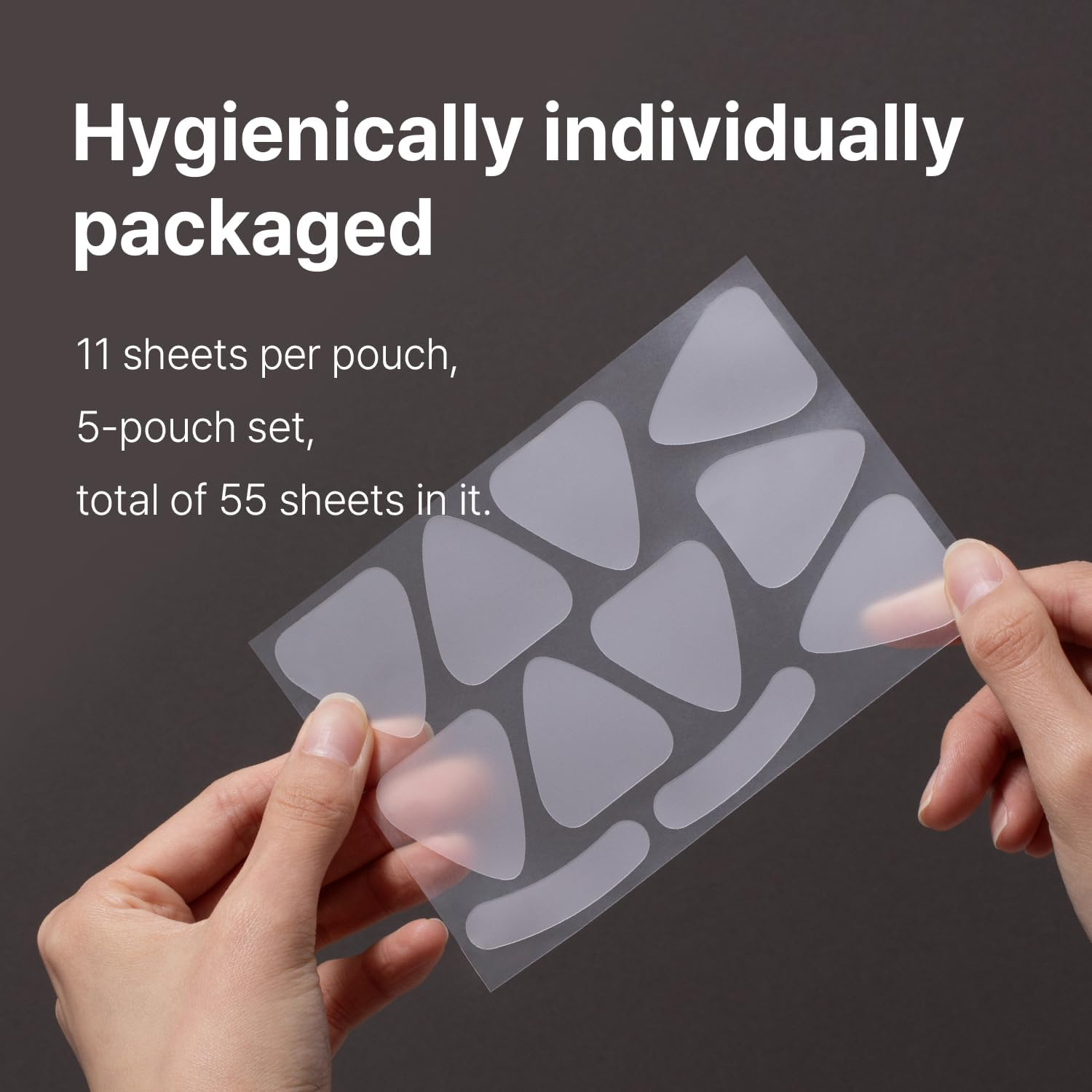 AVCA Wrinkle Repair Patches for Frown Lines Forehead Lines and Smile-Line Patches - Korean Skin Care, the anti Wrinkle Patch Non Invasive Wrinkle Smoothers for Face Wrinkles 55P image number 4