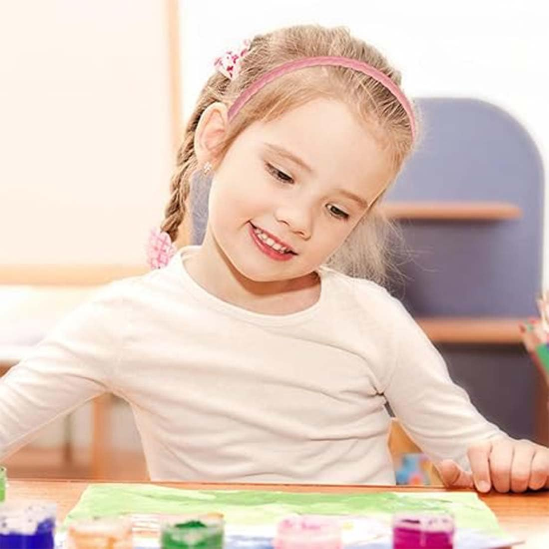 LAKJUOZ Pack of 8 Thin Headbands, Women'S Plastic Hair Bands with Teeth, Colourful Headbands, Elegant Hair Bands for Women and Girls, 8 Colours