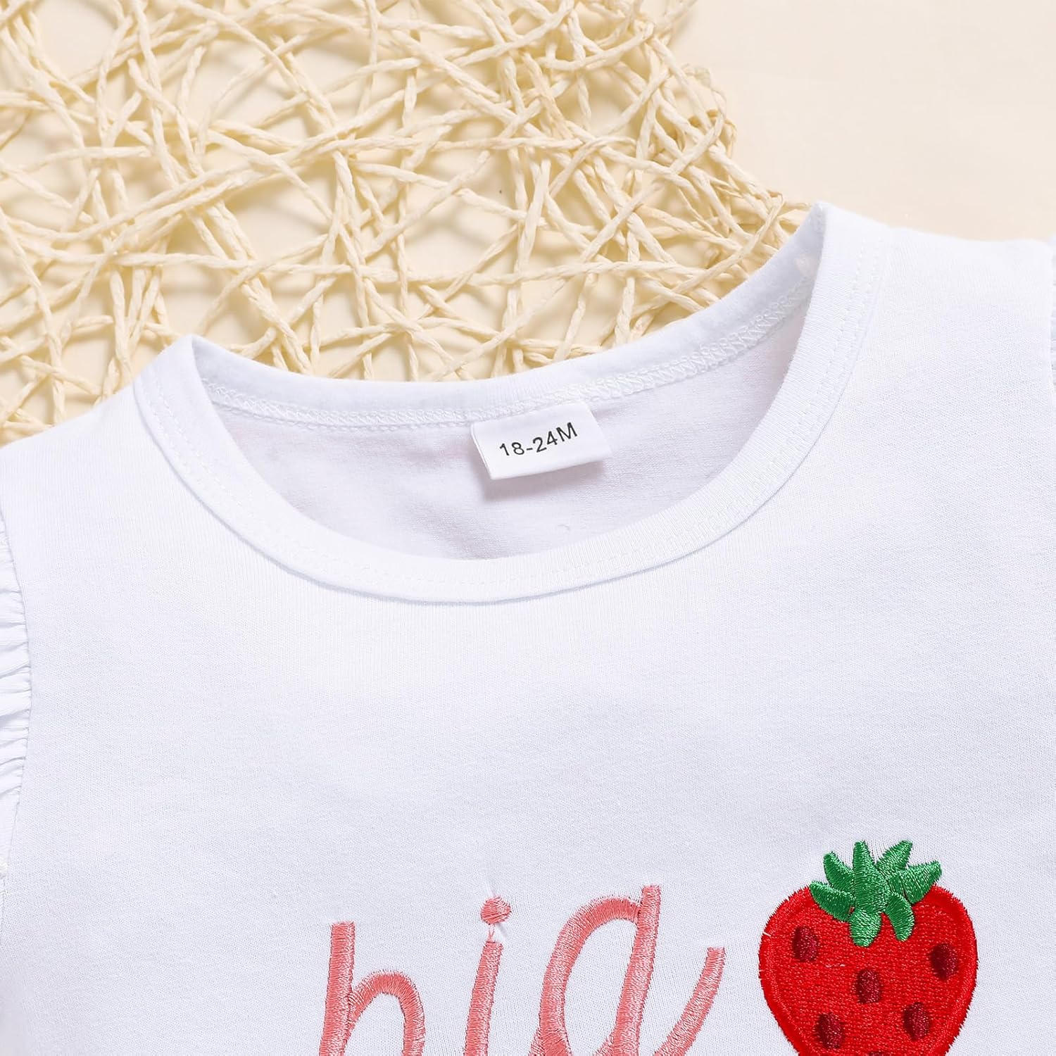 Toddler Baby Kid Girls Big Sister Outfits Short Sleeve T-Shirt Top+Tutu Skirt with Headband Clothing Set image number 2