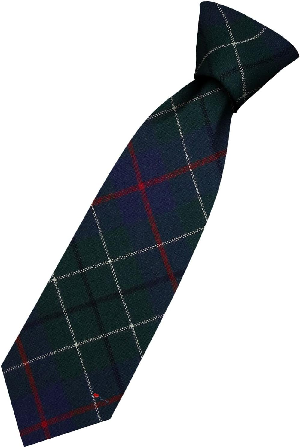 Mens All Wool Tie Woven and Made in Scotland in Duncan Modern Tartan image number 1