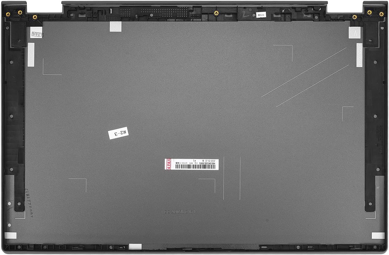 Replacement LCD Back Cover Top Lid for Lenovo Ideapad Flex 5-15Iil05 & Flex 5-15ITL05 Series Laptop, P/N: 5CB0Y85681 4600K10Z0001 SCB0R75479, Gray image number 4