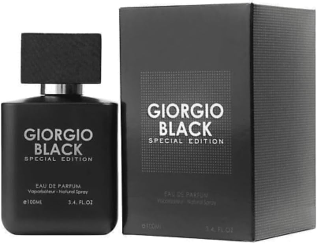 Giorgio Black Special Edition Eau De Parfum Spray for Men, 100 Ml image number 2