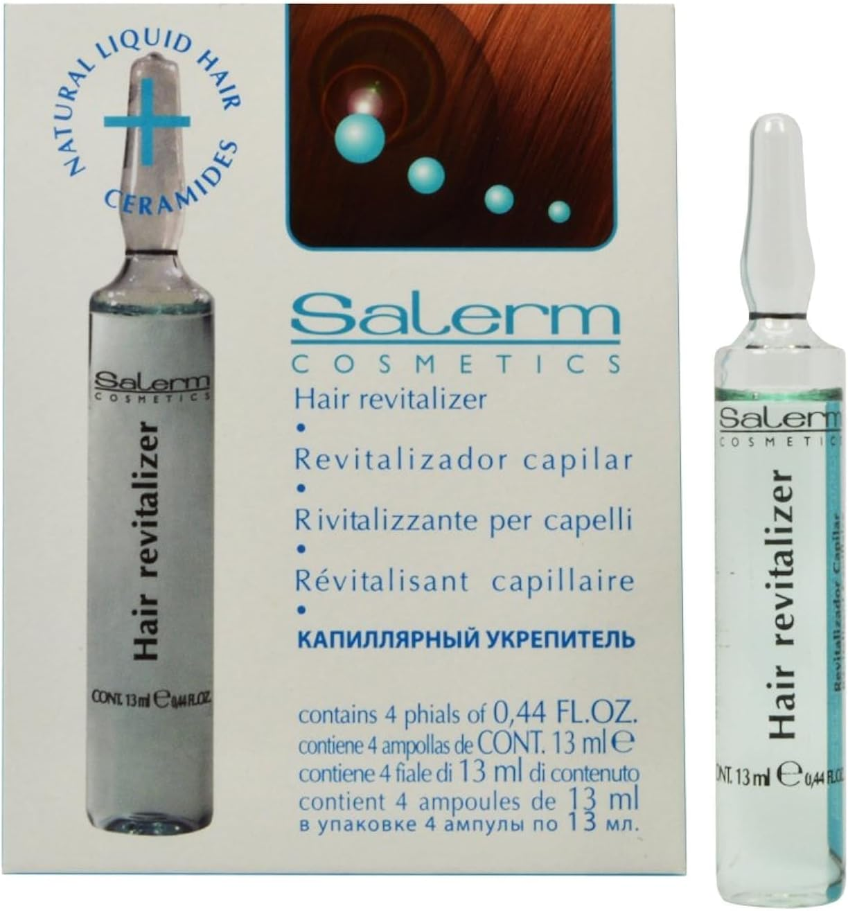 Salerm Energy Hair Regenerator 4 Applications. image number 1