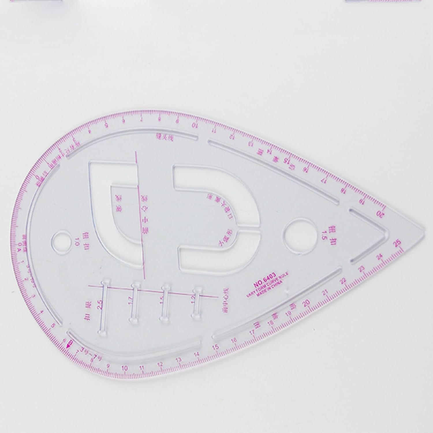 Metric Ruler, 6PCS French Metric Ruler, Clothing Fashion Design Ruler, Curve Shaped Grading Rulers, Sewing Tools, Sewing Dressmaking Pattern Design Ruler, DIY Clothing Bendable Drawing Template