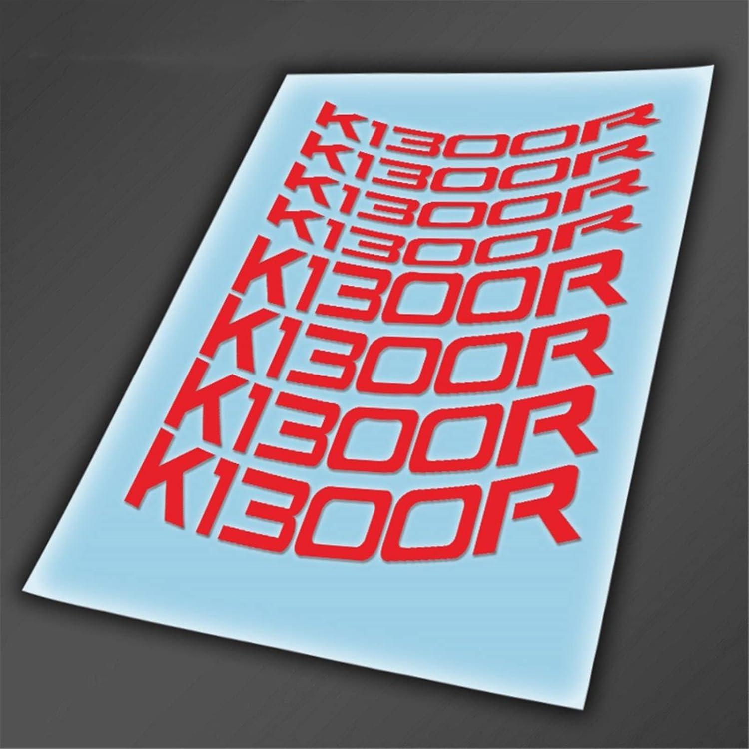 Stickers Motorcycle Front and Rear Tire Rim Reflective Decals Waterproof Stickers Accessories Logo for BMW K1300R K1300 R (Color : White) image number 5