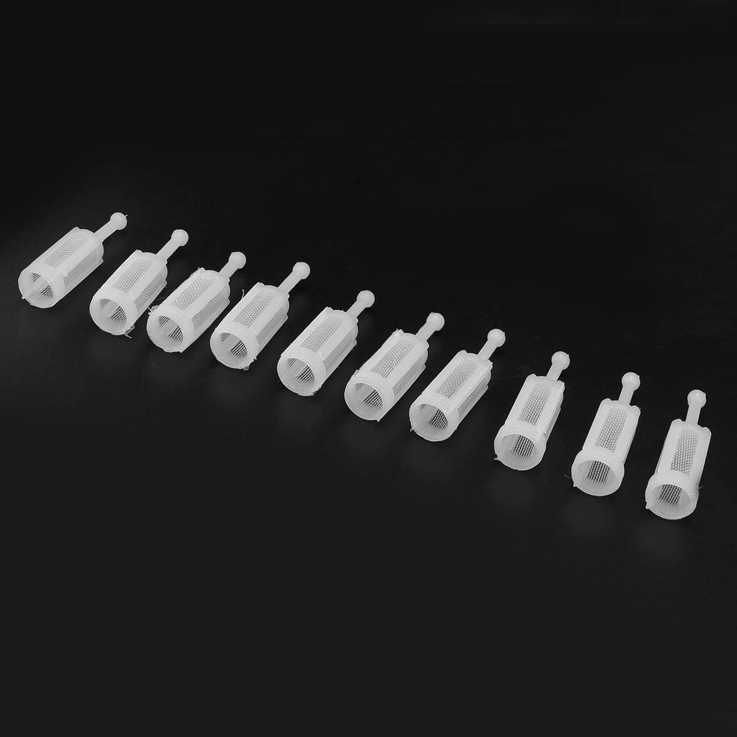 10PCS Spray Gun Filters Nylon Fine Mesh Car Paint Spray Gun Filter Strainer for Sprayer Accessories Paint Gun image number 5
