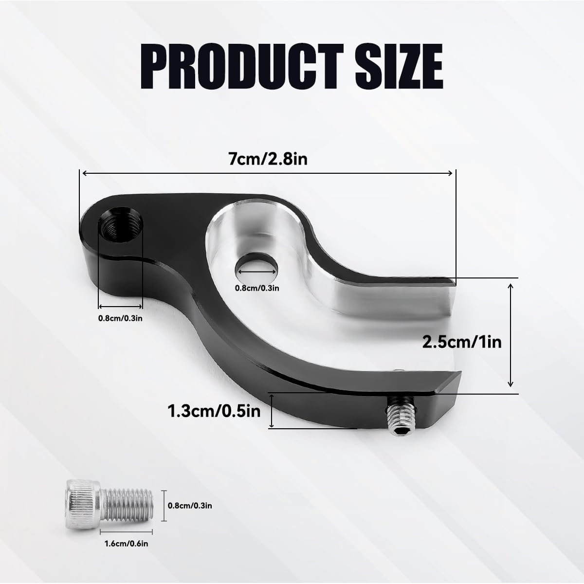 Jerbor Motorcycle Neutral Shift Assistant for Harley Touring Softail 2018-Up, Durable Aluminum Alloy Neutral Shift Auxiliary Bracket Mount, Easier by 20% Neutral Shift Gear for Harley Accessories image number 6