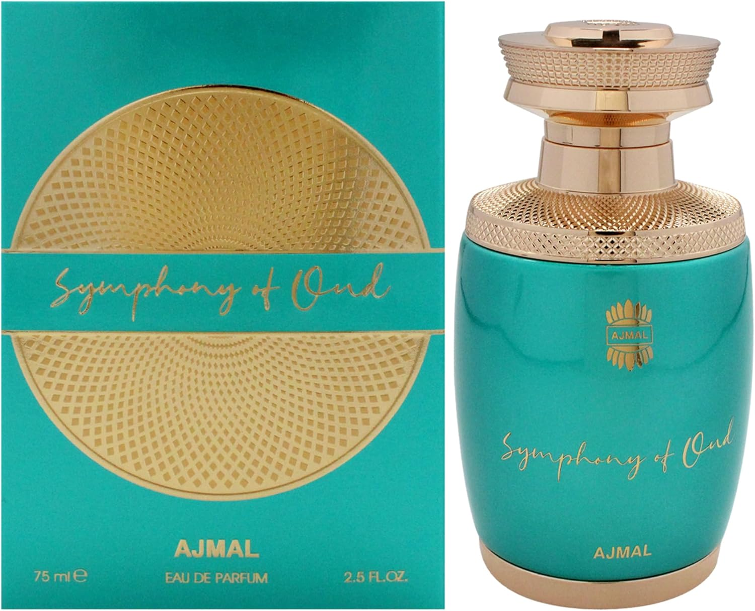 Symphony of Oud by Ajmal for Unisex - 2.5 Oz EDP Spray