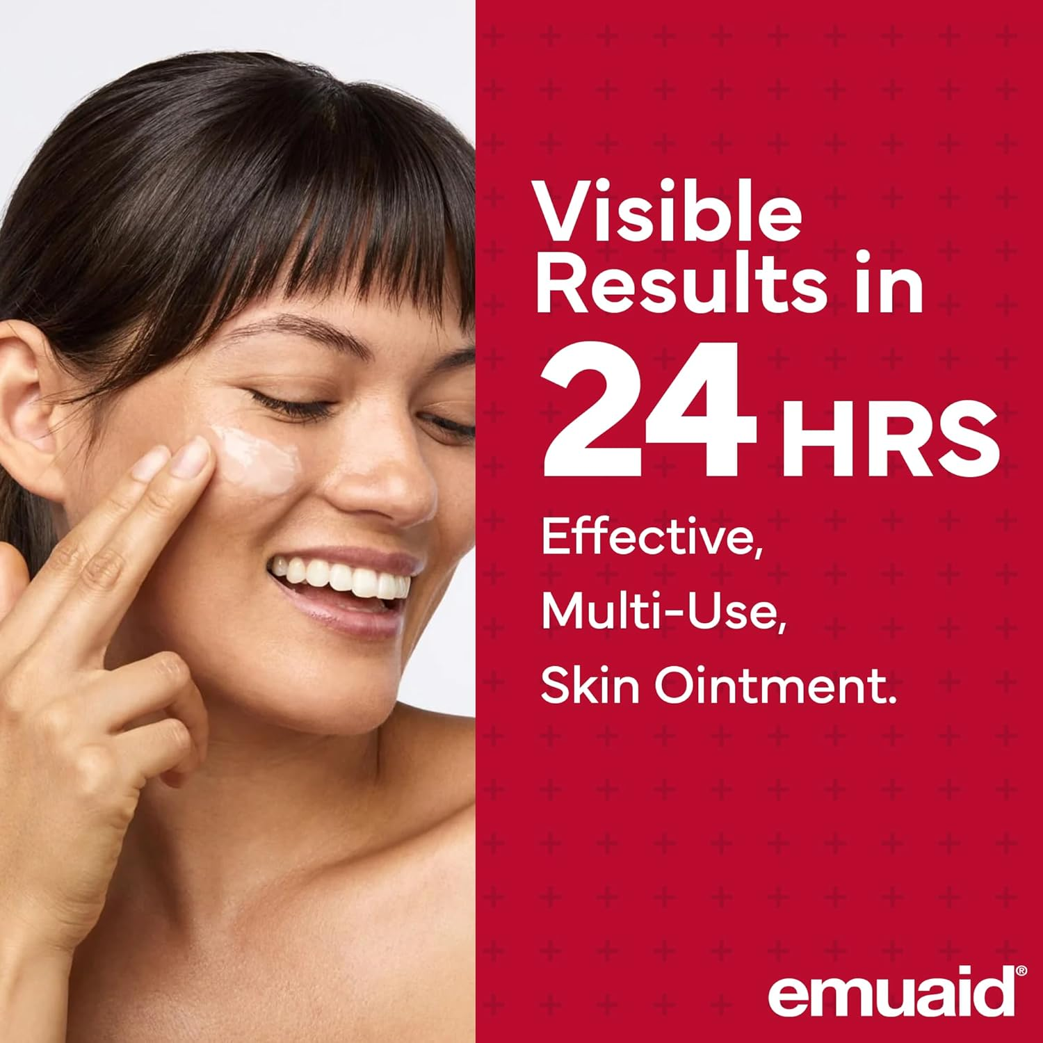 Emuaid EMUAIDMAX Ointment, Maximum Strength Multi-Purpose Barrier for Dry, Itchy, Sensitive or Cracked Skin, Soothing Steroid-Free Fragrance-Free Ointment for Sensitive Areas, 2Oz image number 3