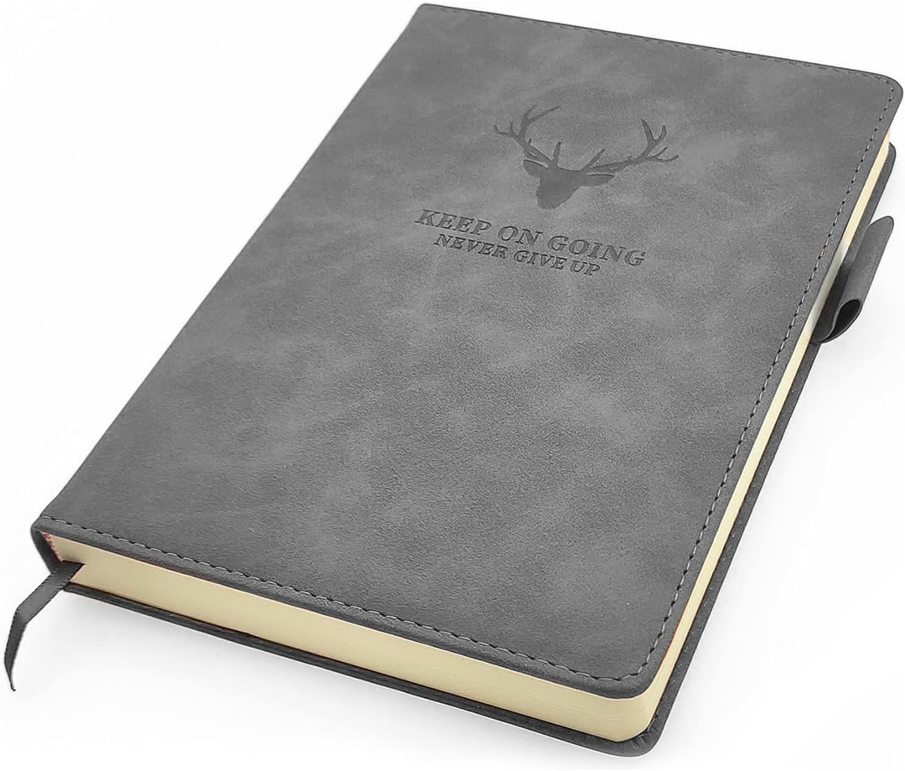 Mumoo Bear A5 Ruled Notebook Journal 360 Page with Pen Loop, Hardcover Writing Notebooks, Perfect for Office Home School Business Writing and Composition image number 1