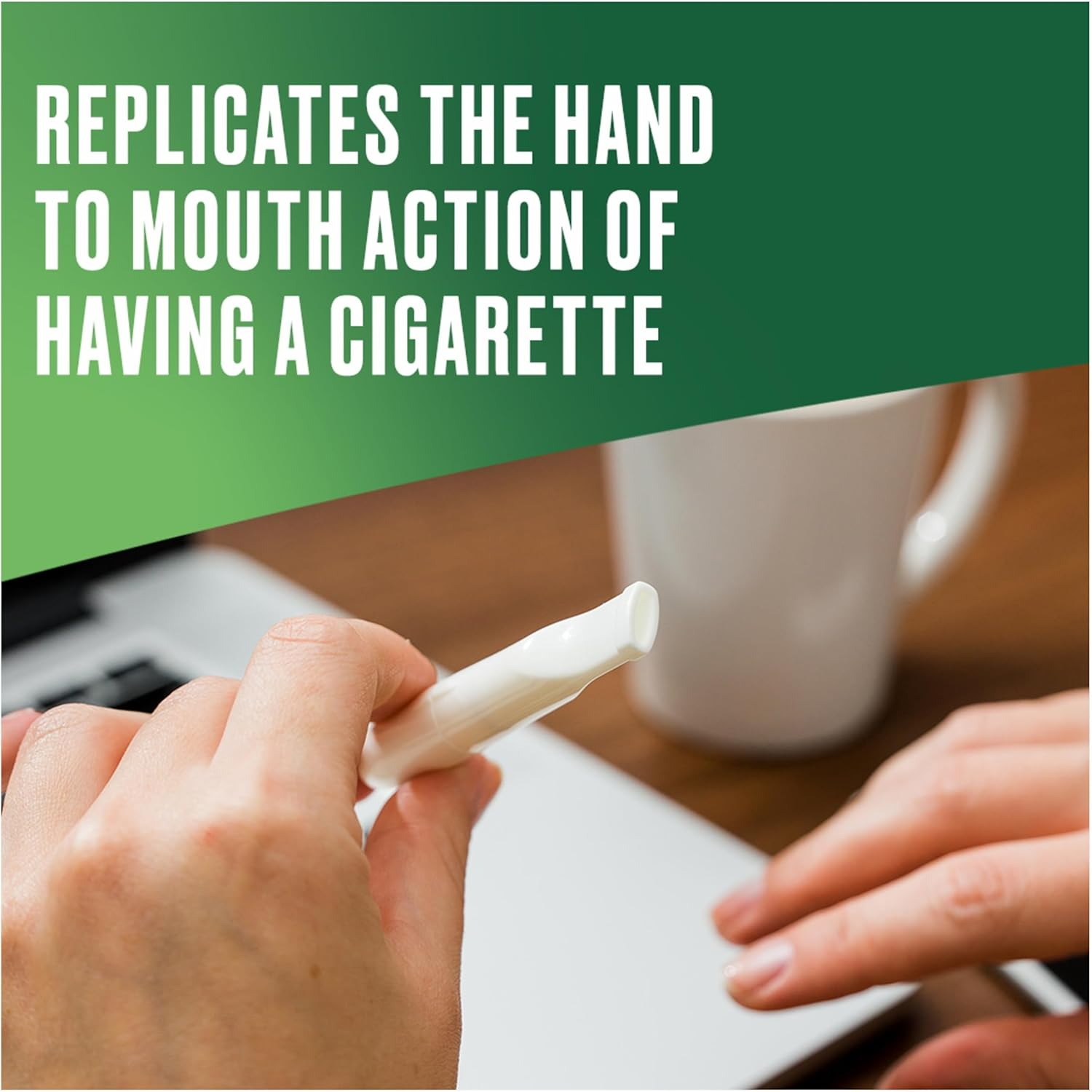 Nicorette Inhalator - Relieve Your Nicotine Cravings - Quit Smoking & Stop Smoking Aids - 15Mg, 20 Cartridges image number 1