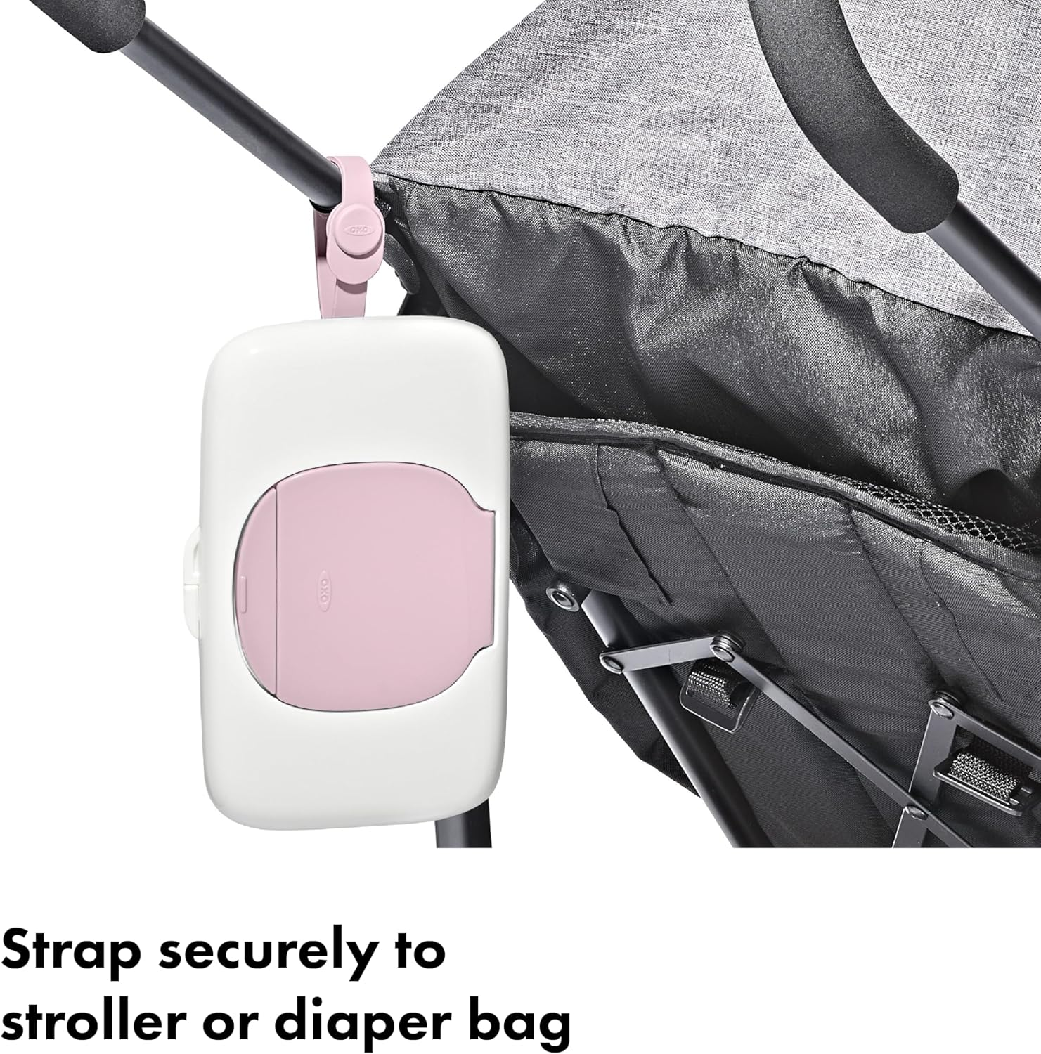 OXO Tot On-The-Go Wipes Dispenser &mdash; Blossom image number 2