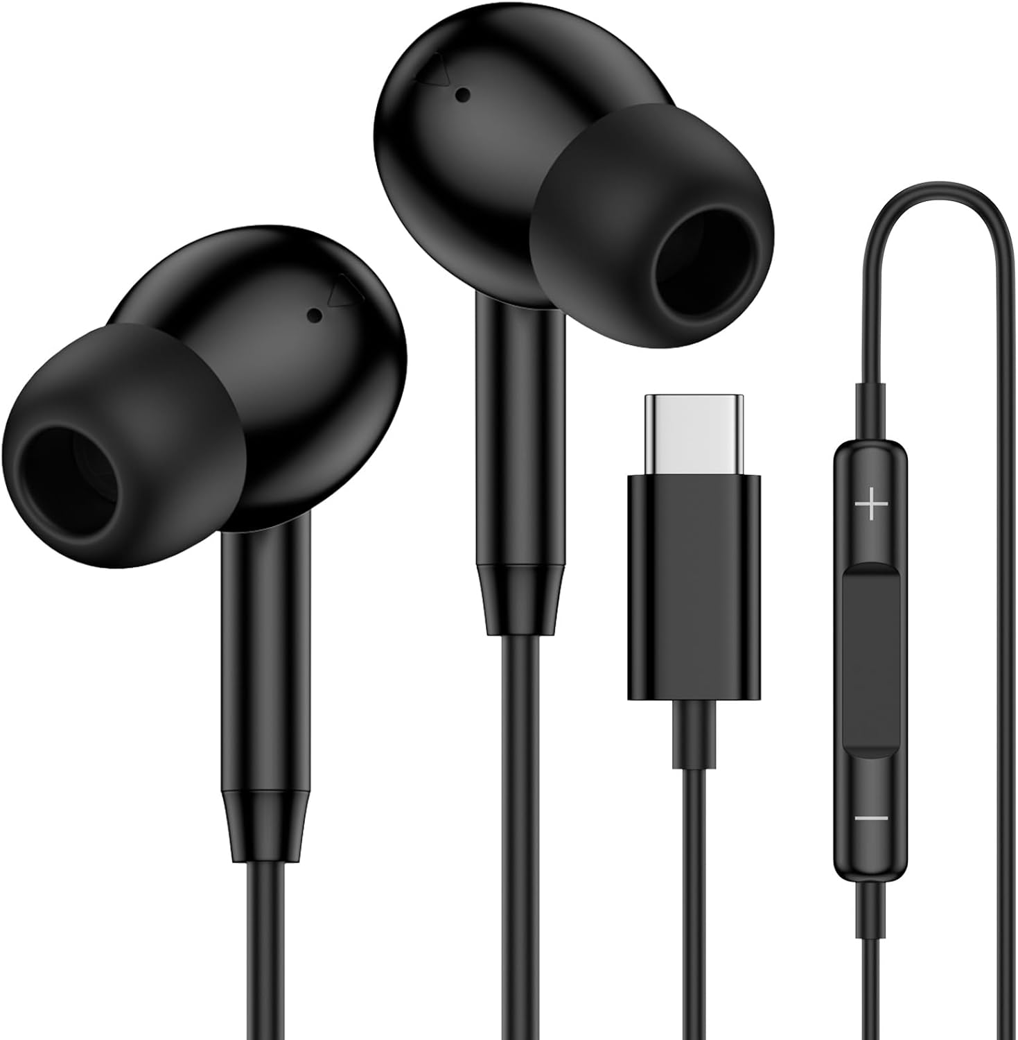 USB C Samsung Earbuds Wired Ear Buds for Samsung Galaxy A16 A36 5G A26 S25 Edge A56 S25 Ultra plus S24 FE A35 Z Fold 6 USBC In-Ear Headphones Wired Type C Earbud Earphones Headsets with Microphone