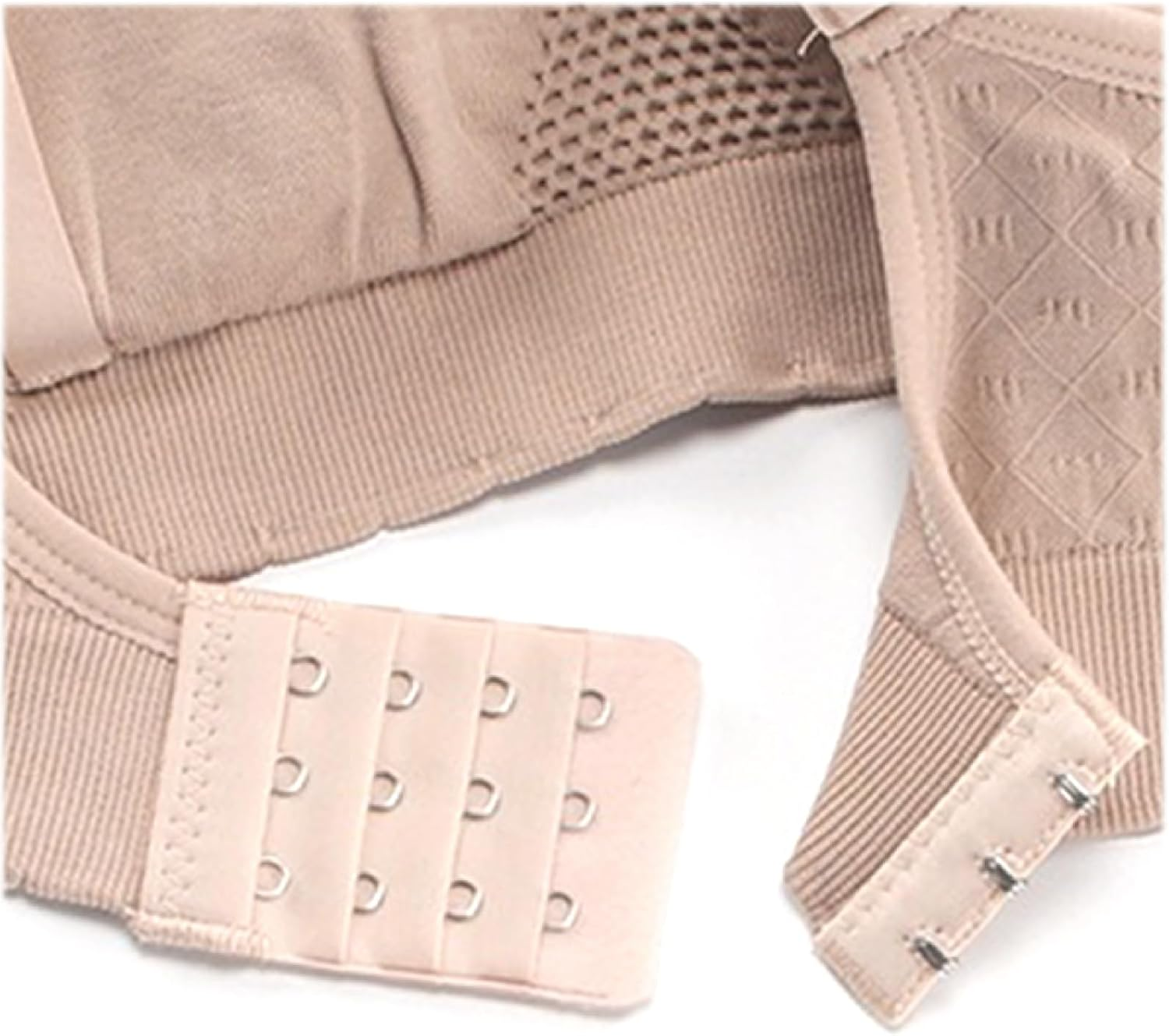 Dress Cici Front Clasp Nursing Bra, Wireless Padded Feeding Bras, 2 PCS