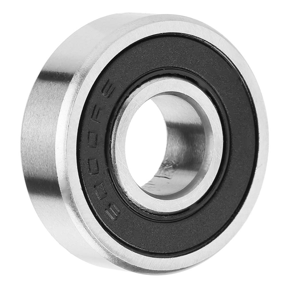 Changor Ball Bearings 10Pcs Rubber Sealed Bearings Deep-Groove Ball Deep-Groove for Machine Equipment image number 2