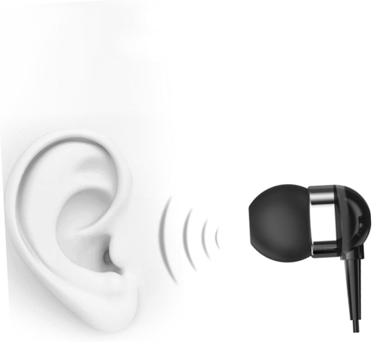 Operitacx Retractable Earbud Sports Headphone Clip-On Design Lightweight Wireless Earphone with Mic for Running Outdoor Activities image number 4