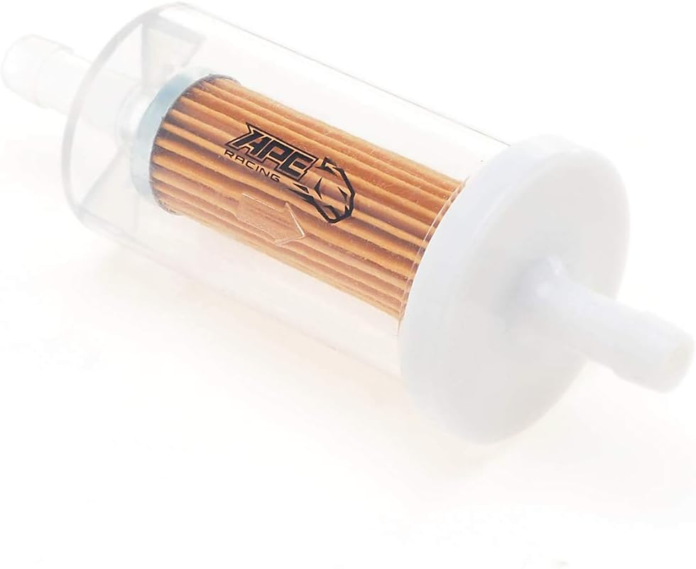 Inline Fuel Filter Replacement Universal High Flow Fuel Filters (Pack of 2) for Lawn Mower Tractor Motorcycle Replace Briggs & Stratton 5065 5065D 5065K 493629 695666 845125 691035 image number 2