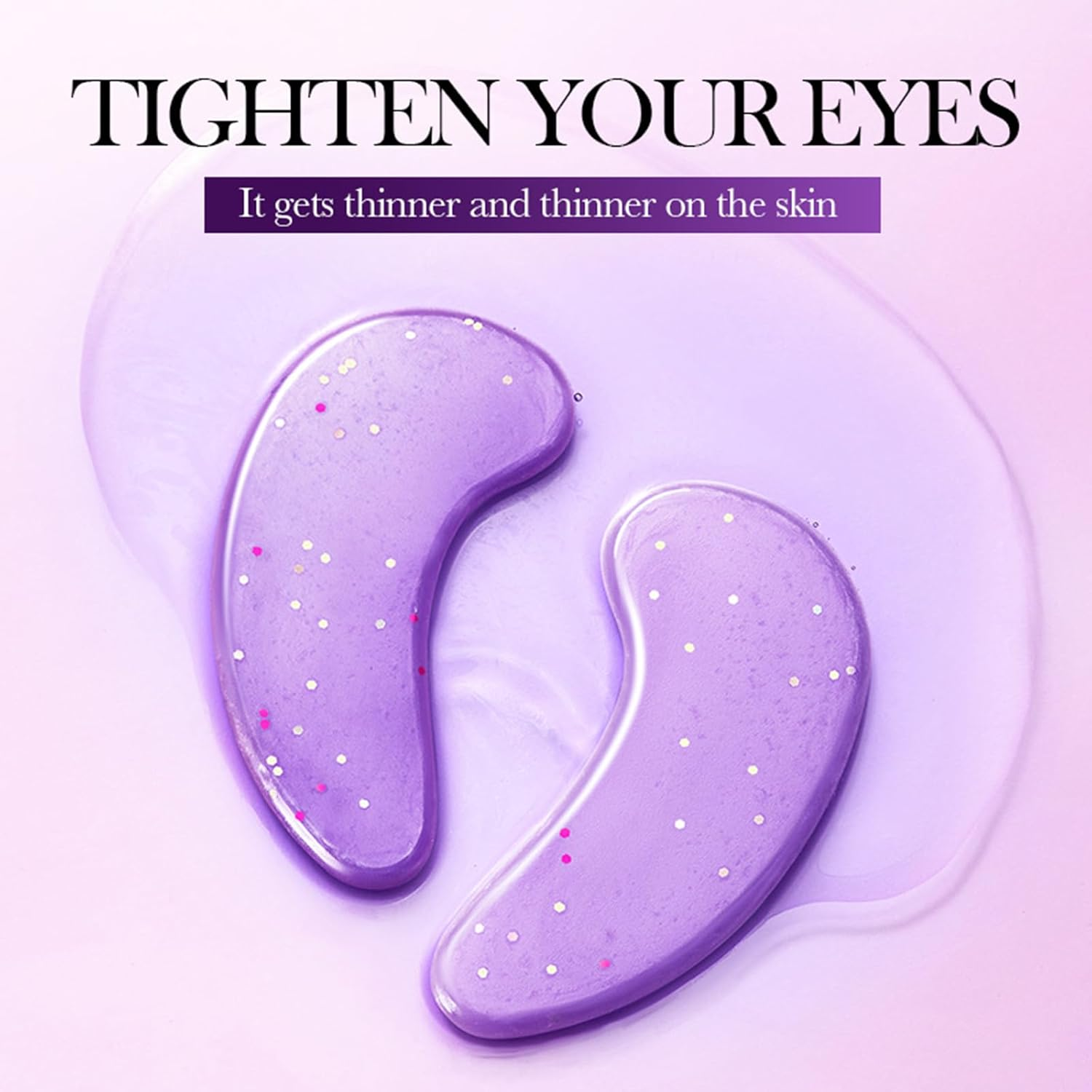 16 Pairs Collagen under Eye Patches, Hydrating & Anti-Aging Gel Pads for Dark Circles, Travel-Friendly Skincare Set for Women image number 1