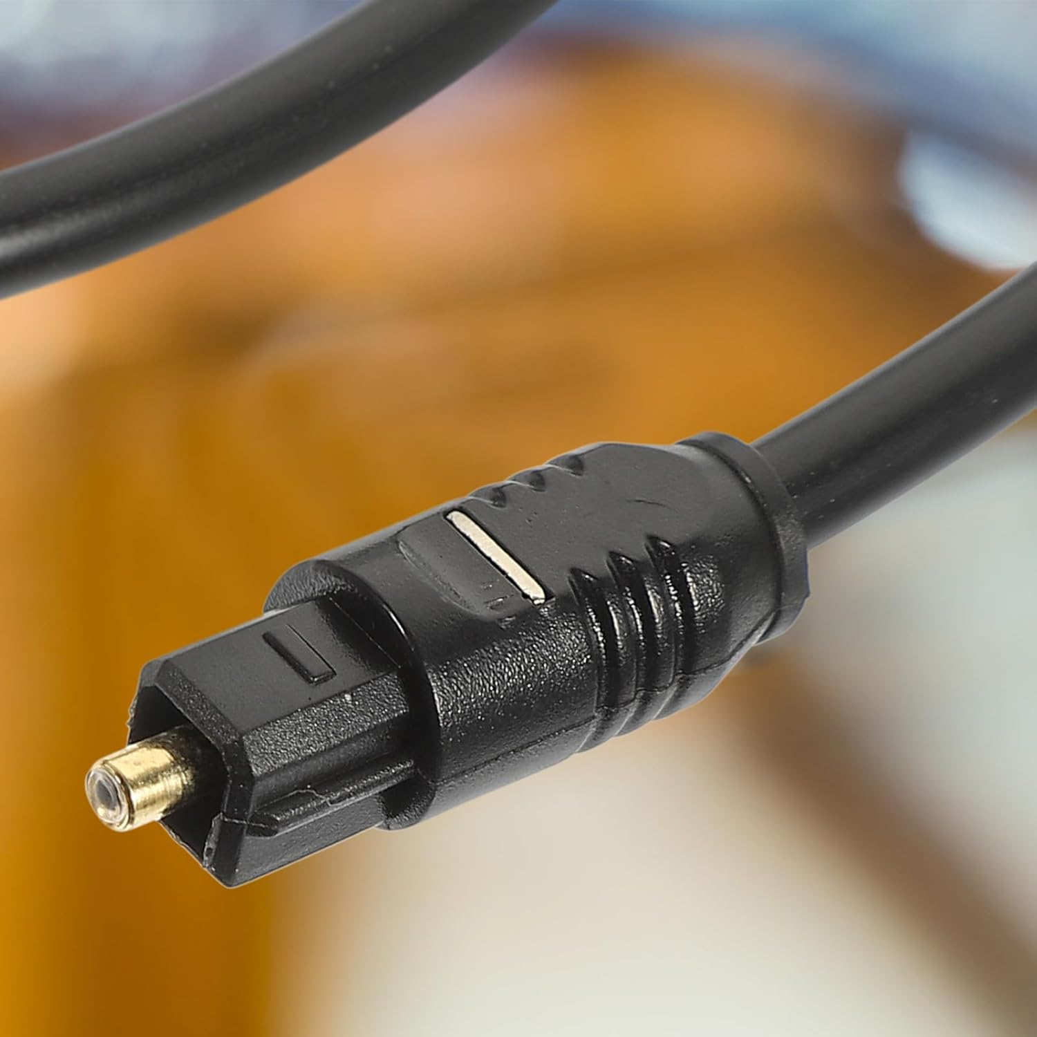 Veemoon 2Pcs 1.5M Fiber Optical Audio Cable Male to Male Cord Digital Optical Cable for Tv Home Theater Game Console Soundbar image number 3