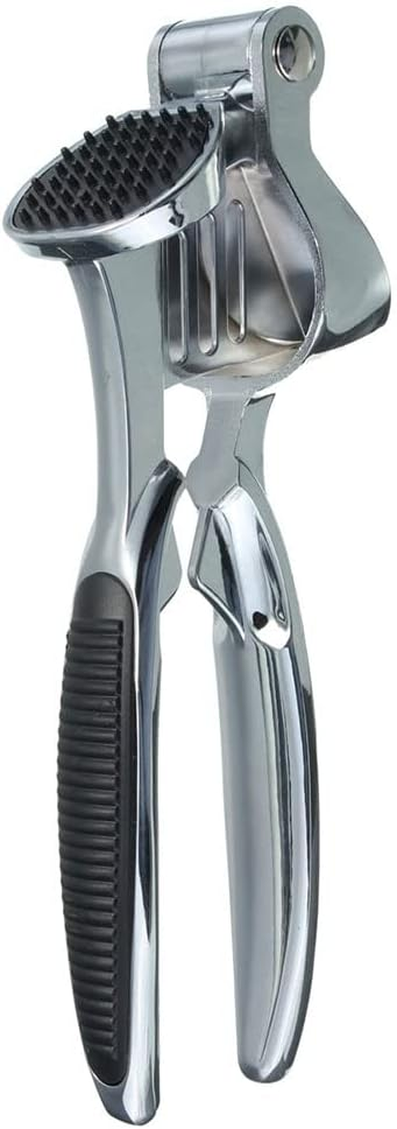 Garlic Grinder Press, Zinc Alloy Garlic Chopper Crusher Garlic Mincer Ginger Kitchen Gadget Garlic Presser image number 5