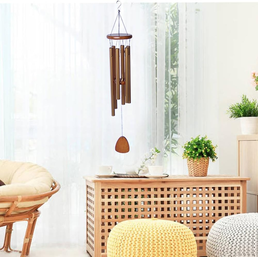 Large Wind Chimes for outside 71Cm Deep Tone Wind Chimes Memorial Sympathy Windchime for Gift Home Backyard Outdoor Decor Action image number 4