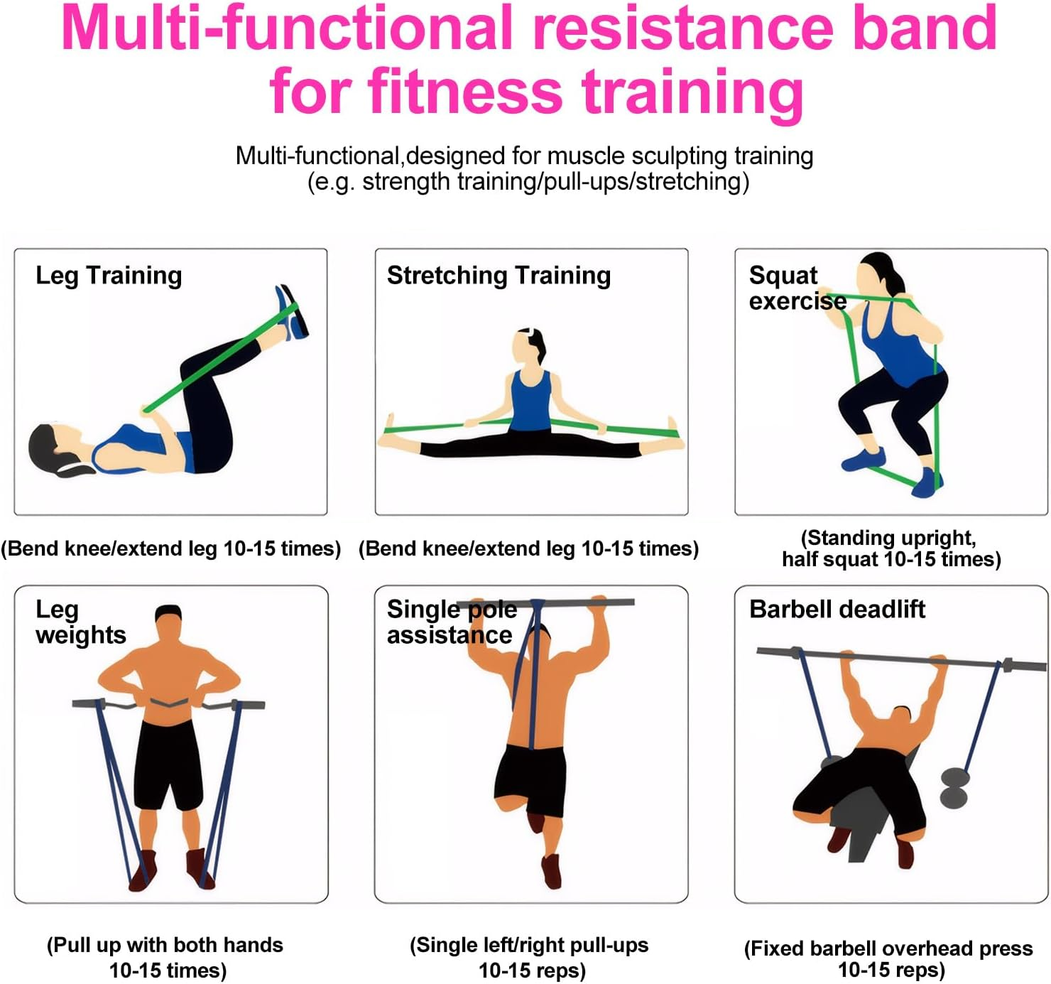 HOOMFIT Pilates Set,Portable Pilates Equipment,Home Fitness Kit,Yoga Sets for Core Training, Yoga and Hip Shaping（With Pilates Circle, Yoga Ball, Glide Plate, Etc. ） - Purple image number 2