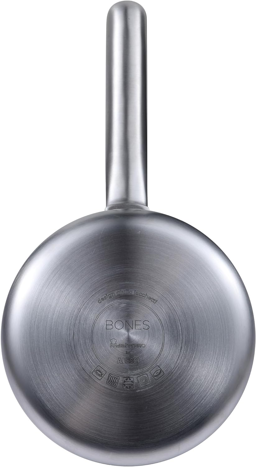 Masterpro Bones MP by Alessi MP Saucepan 16 X 8.0 Cm Stainless Steel image number 3