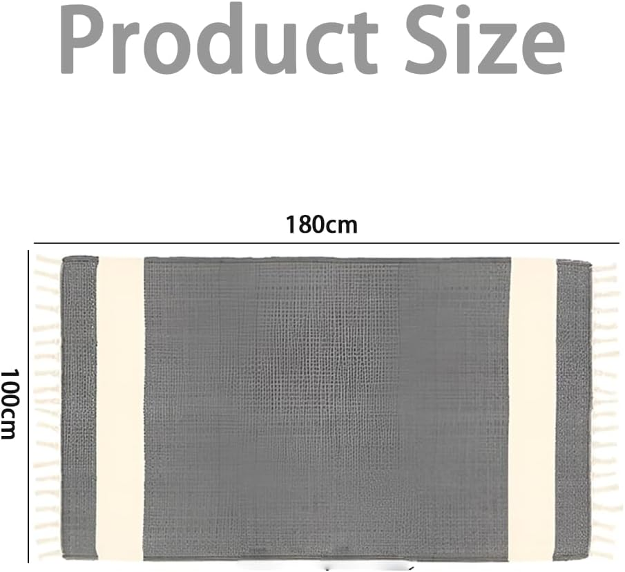 Turkish Beach Towel, Turkish Bath Towel, Oversized Quick Dry Towels for SPA, Beach, Pool, Gym and Bathroom, 39X71Inch image number 6