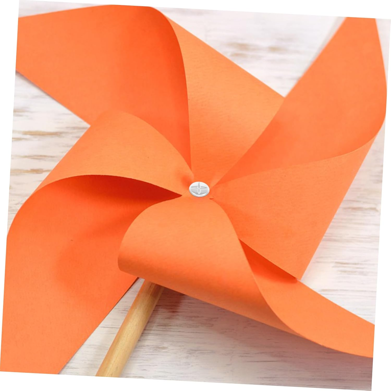 Yardenfun 100Pcs Decorative Paper Fasteners Flat Angle Nails for Boys and Girls Crafts Two-Legged Fasteners for Scrapbooking and Creative Projects image number 1