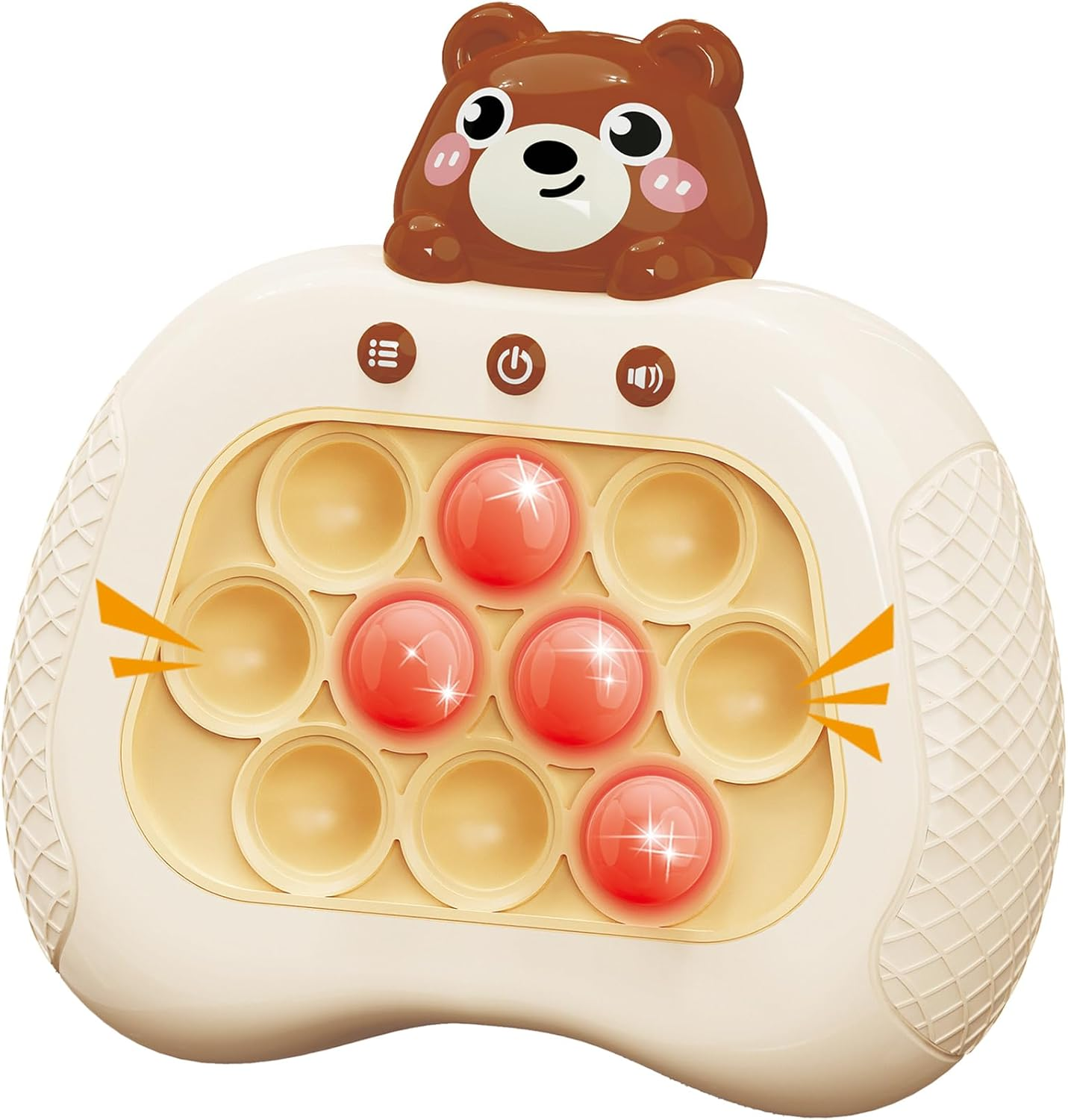 Upgraded Quick Push Game Pop Bubble Toys, Funny Toys with LED Screen for Kids for Girls and Boys Bubble Stress,Handheld Puzzle Game Sensory Toy&hellip; (Blue) - Blue Astronaut image number 5