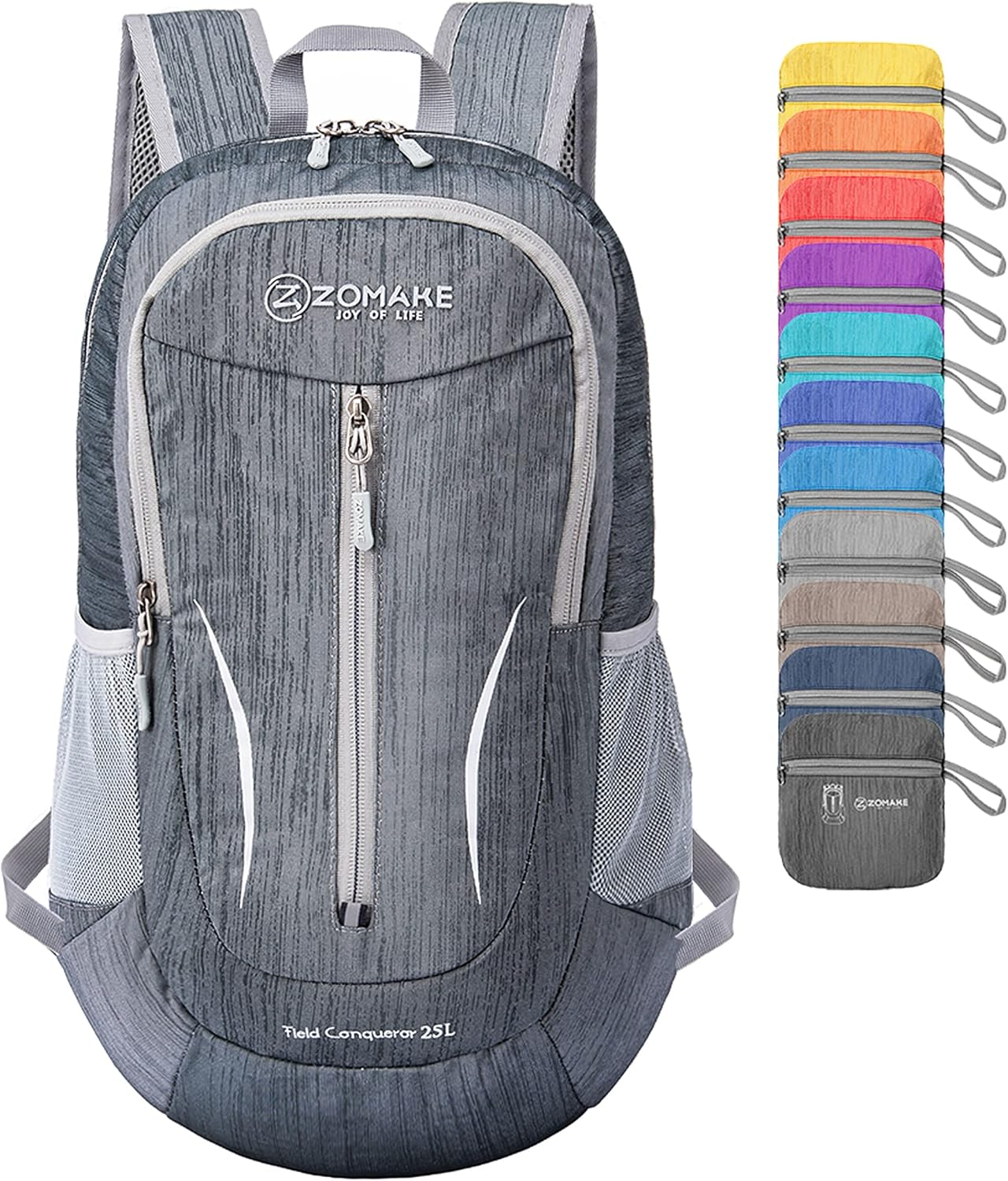 ZOMAKE Foldable Backpack 25L - Lightweight Folding Backpacks Packable Hiking Daypack for Travel Hiking Outdoor Camping