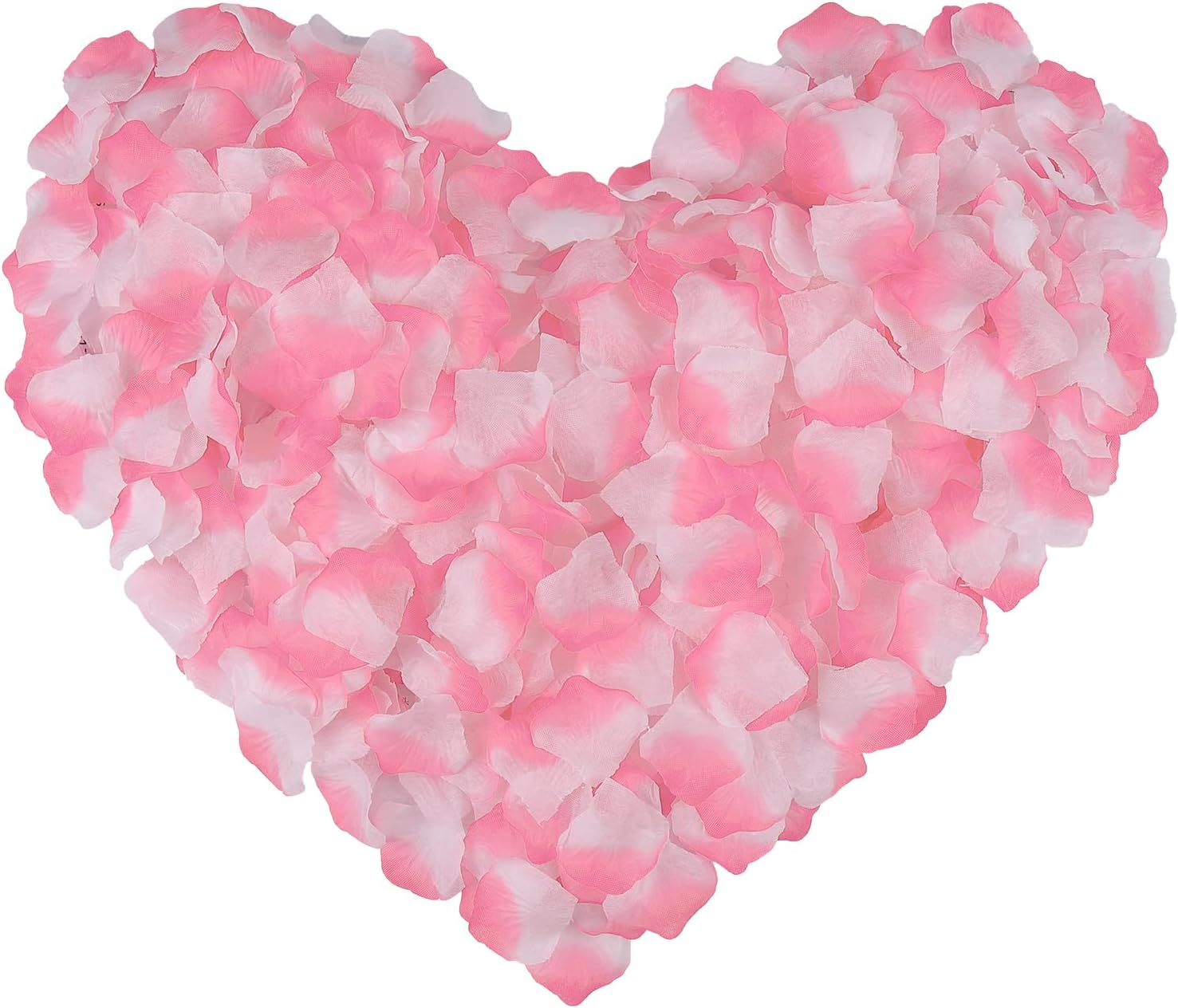 Henzxi 1000 Pcs Rose Petals, Artificial Flower Petals, for Romantic Night, Wedding, Event, Party, Valentine Decor (1000 Pcs, Transitional Blue)