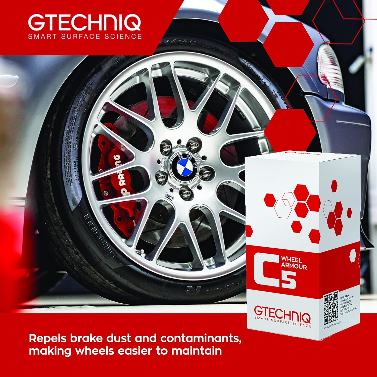 Gtechniq C5 Wheel Armour Coating, 30 Ml image number 2