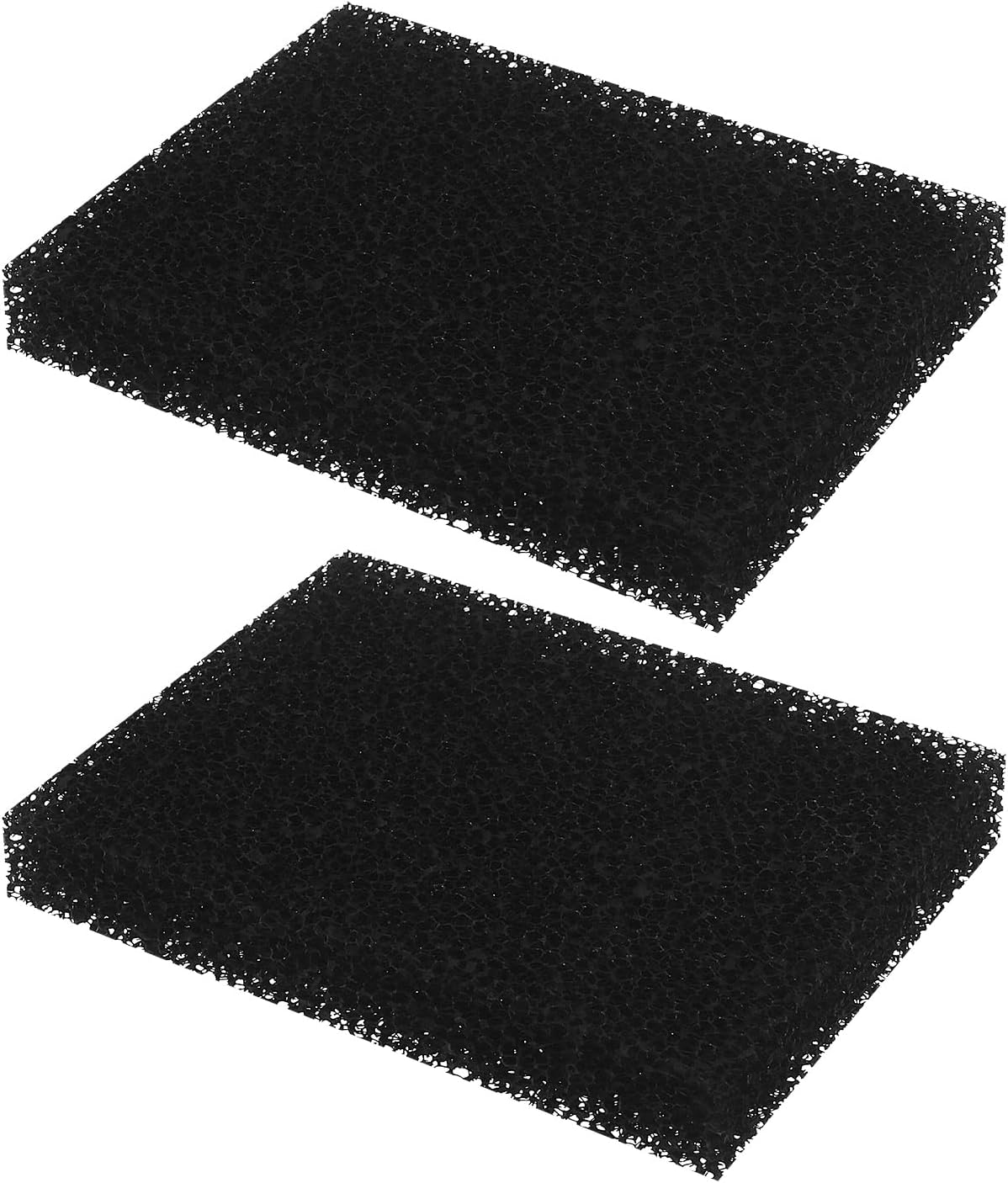 LT Easiyl 2Pcs Sponge Filters Compatible with SOG Carbon Filter Exhaust System 1289922Mm for All Car Door Variant Filter Replacement, Black image number 1