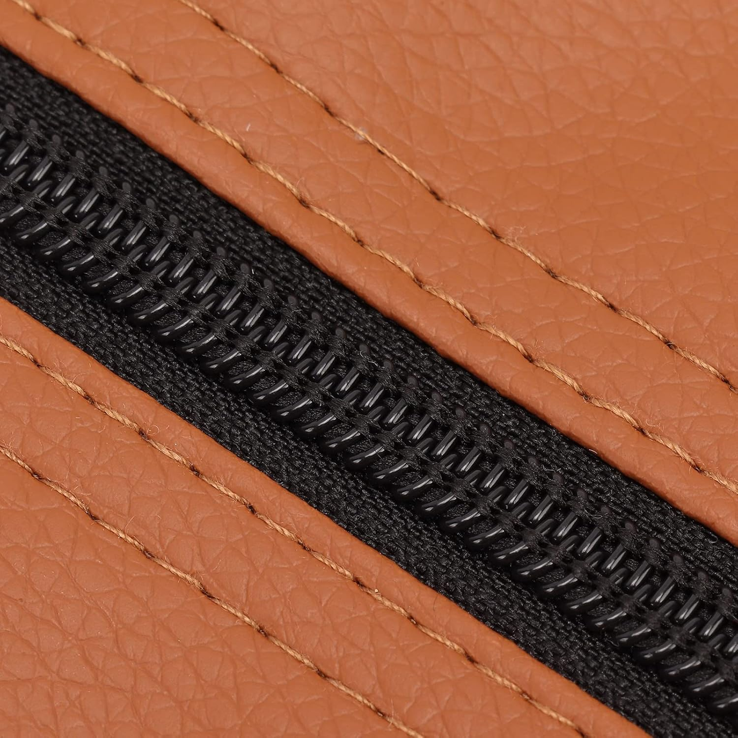 Stroller Handle Sleeve, Stroller Armrest Handle Covers Glazed 2Pcs Elastic Grip Bar Protection for Daily Use (Brown) image number 3