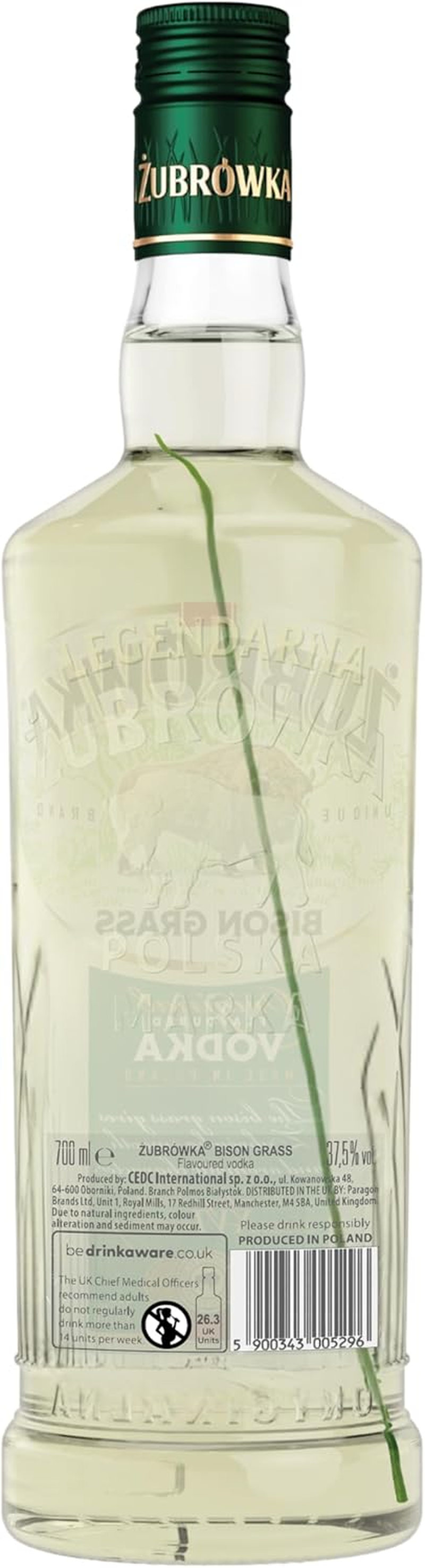 Zubrowka Bison Grass 700Ml image number 6
