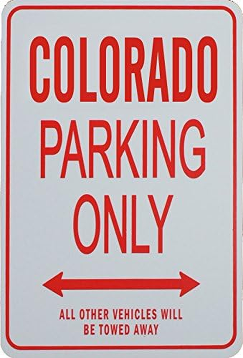 COLORADO Parking Only - Miniature Parking Signs
