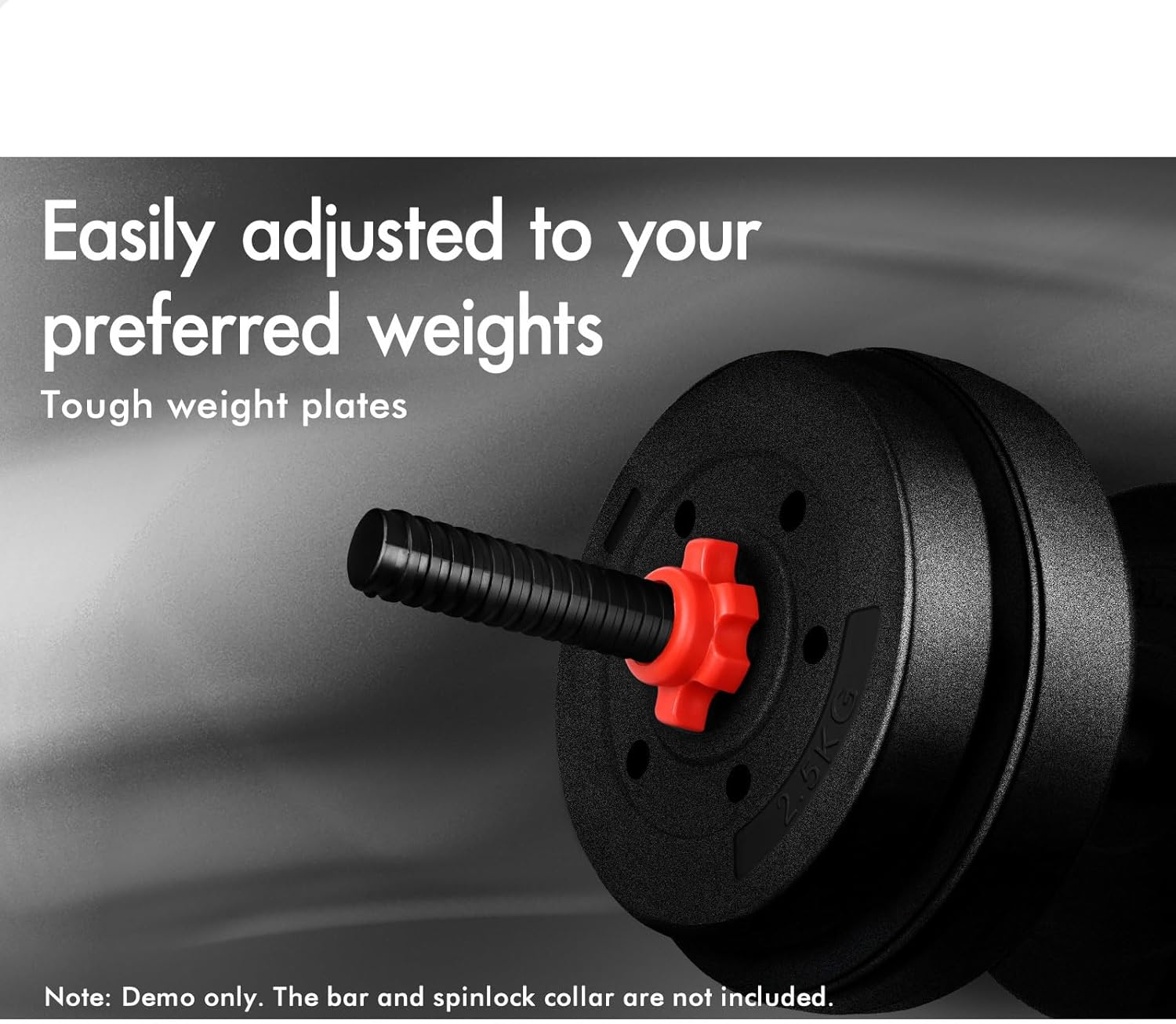 BLACK LORD 20KG Weight Plates Set for Weight Bench with 30Mm Diameter Hole, Dumbbell Plates for Bench Press & Squat Rack, Weightlifting Barbell Plates Fit Most Bars for Strength Training (8X 2.5Kg)