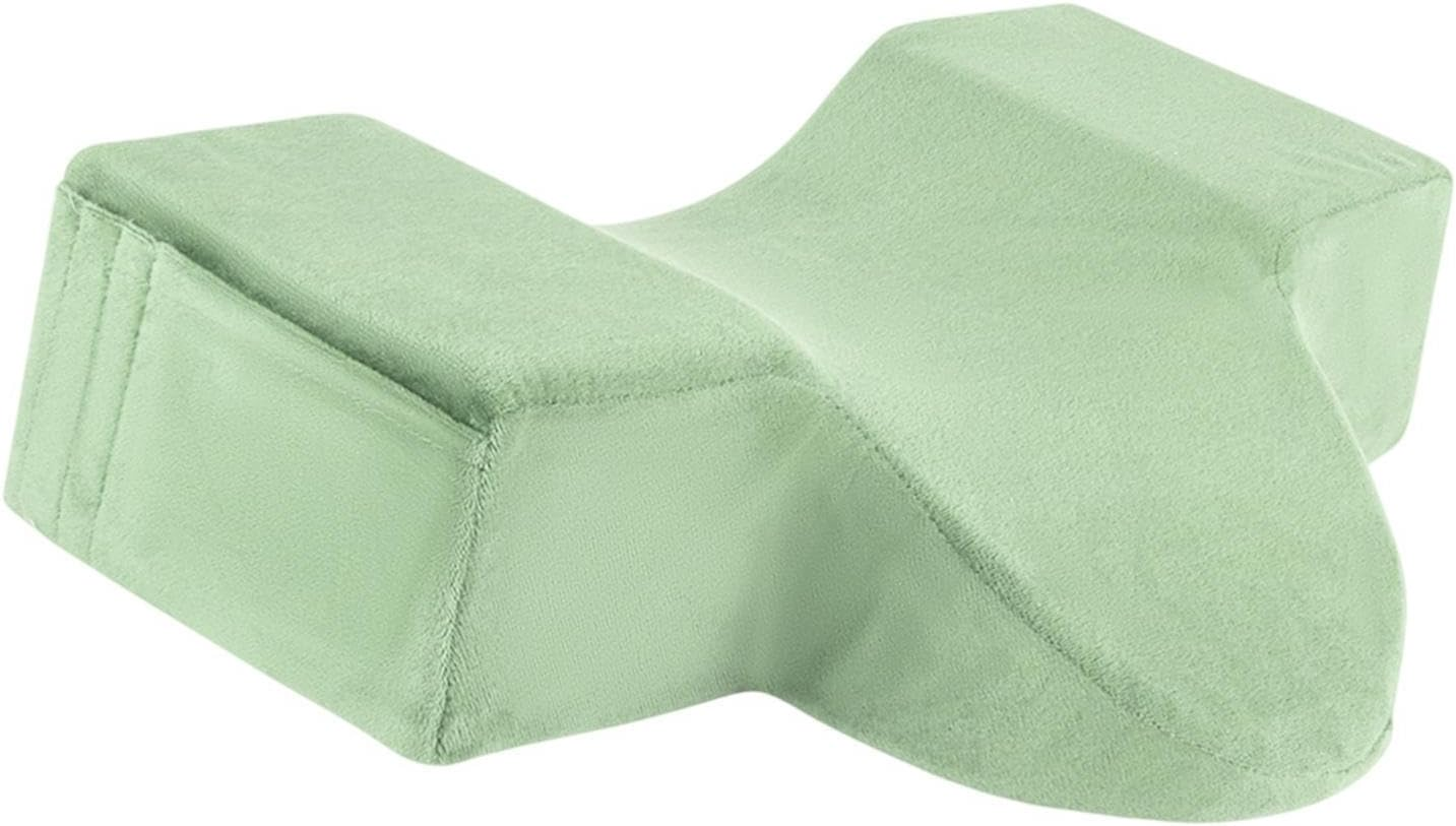 Kokiya U Shape Eyelash Extension Pillow Ergonomic Neck Pillow Makeup Grafting Eyelash Groove Cushion for Eyebrow Trimming Home, Green image number 2