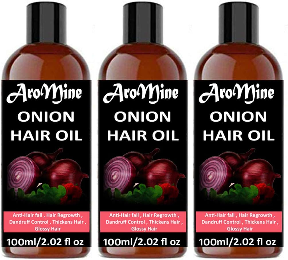 Red Onion Hair Oil for Hair with Red Onion Extract 300Ml image number 1