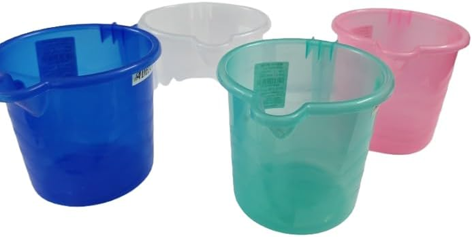 ADHAATA Bathing Mug, 1.5 Liter Capacity, Certified Water Bath Mug, LAHER (Pack of 2) (PINK) image number 5