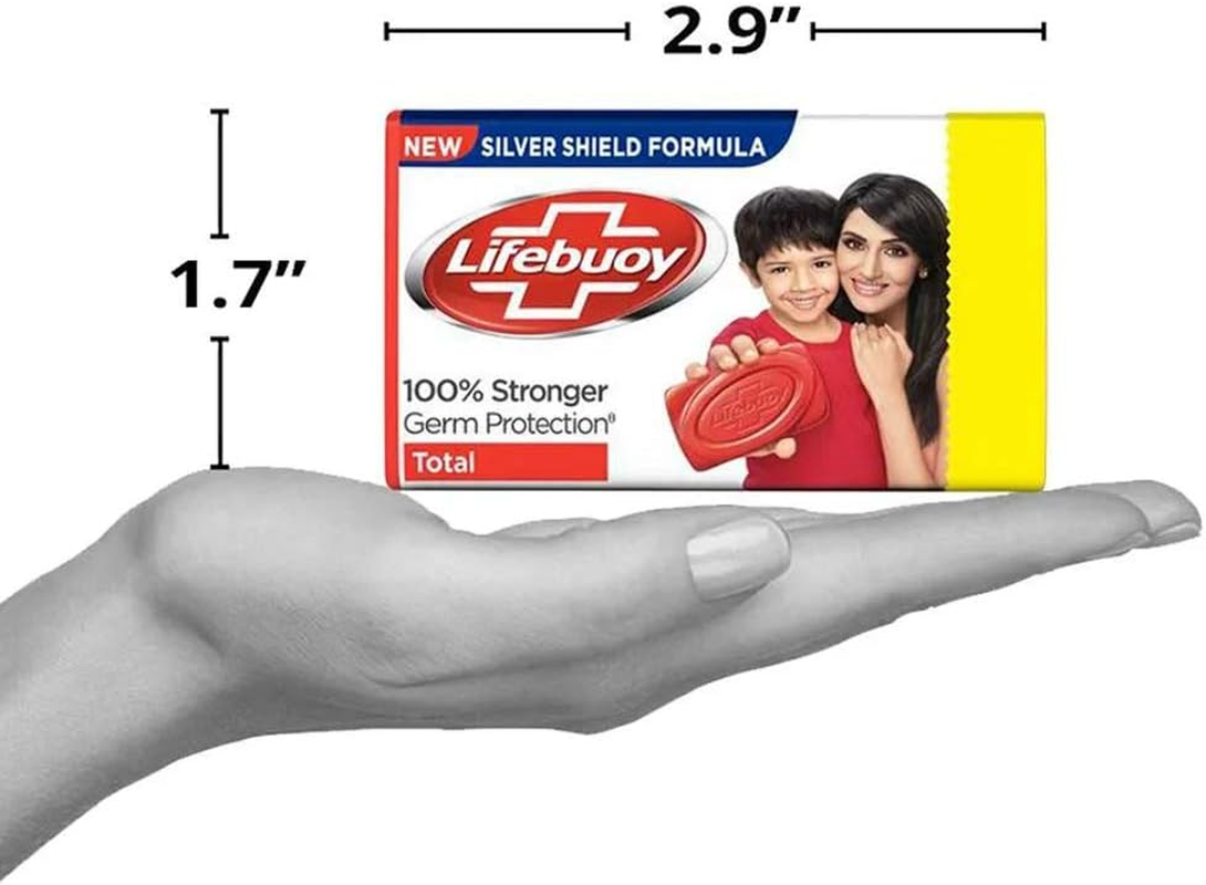 Lifebuoy Total Red Soap, 16-Count - 44 Grams Each image number 2