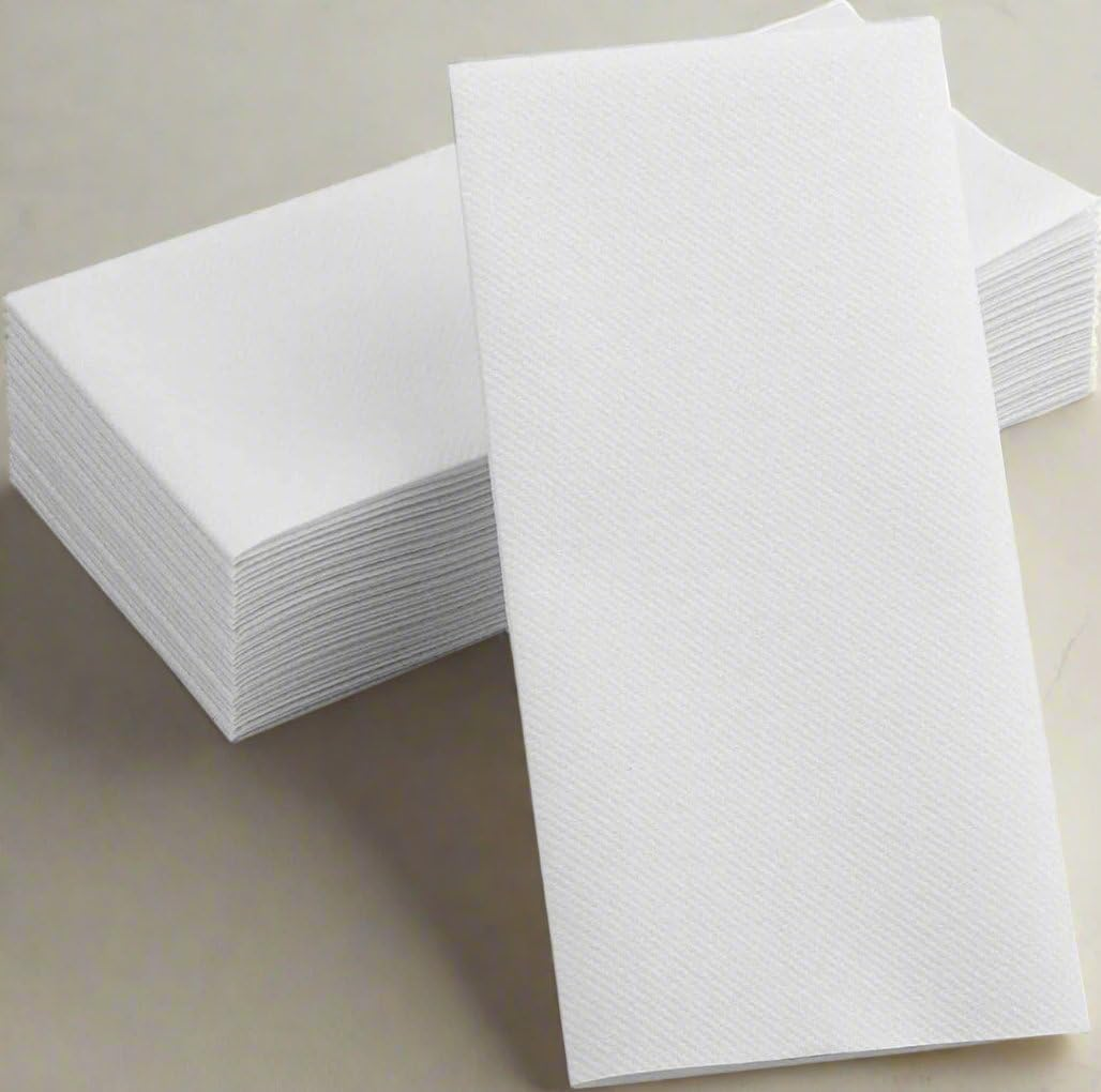 Dolphy Quilted Dinner Napkin - 2-Ply, Soft & Absorbent Napkins, 1000 Sheets per Pack - Perfect for Restaurants, Hotels, Banquets, and Catering Services